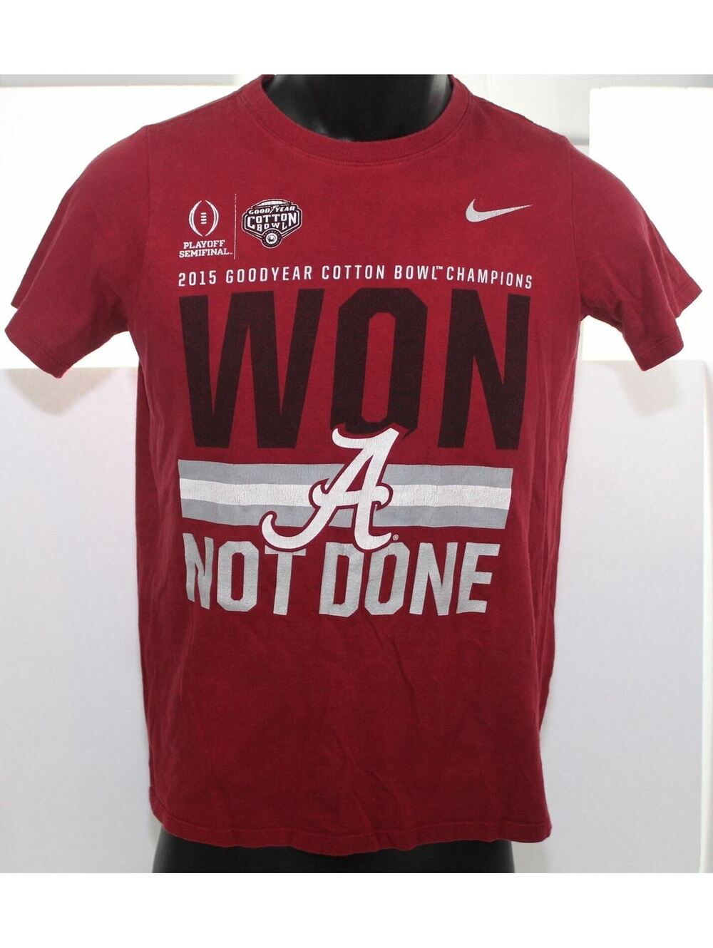 Nike Alabama Crimson Tide 2015 Goodyear Cotton Bowl Champs Youth Large T Shirt